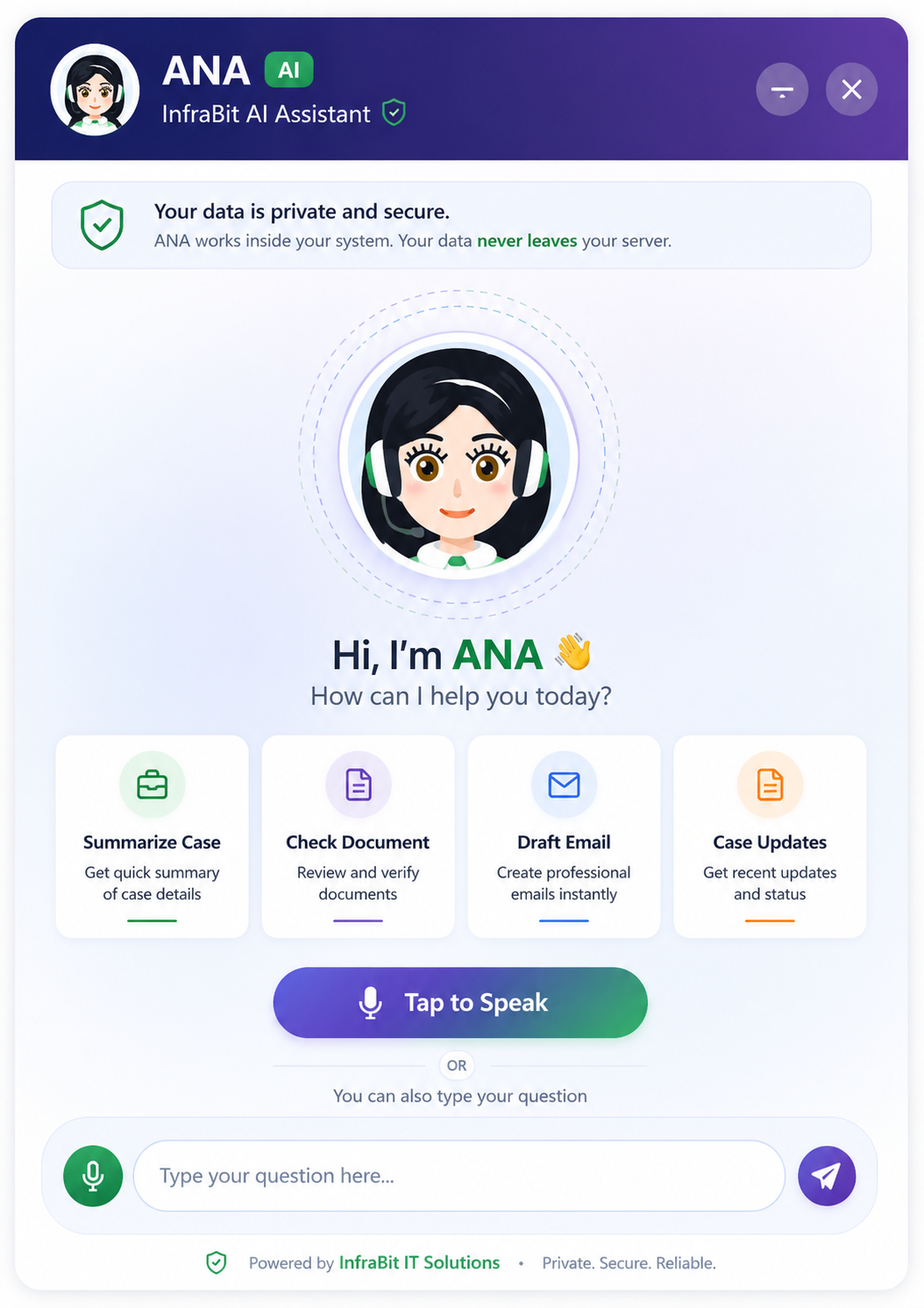 InfraBit Immigration CRM Is Now AI-Enabled: Meet ANA