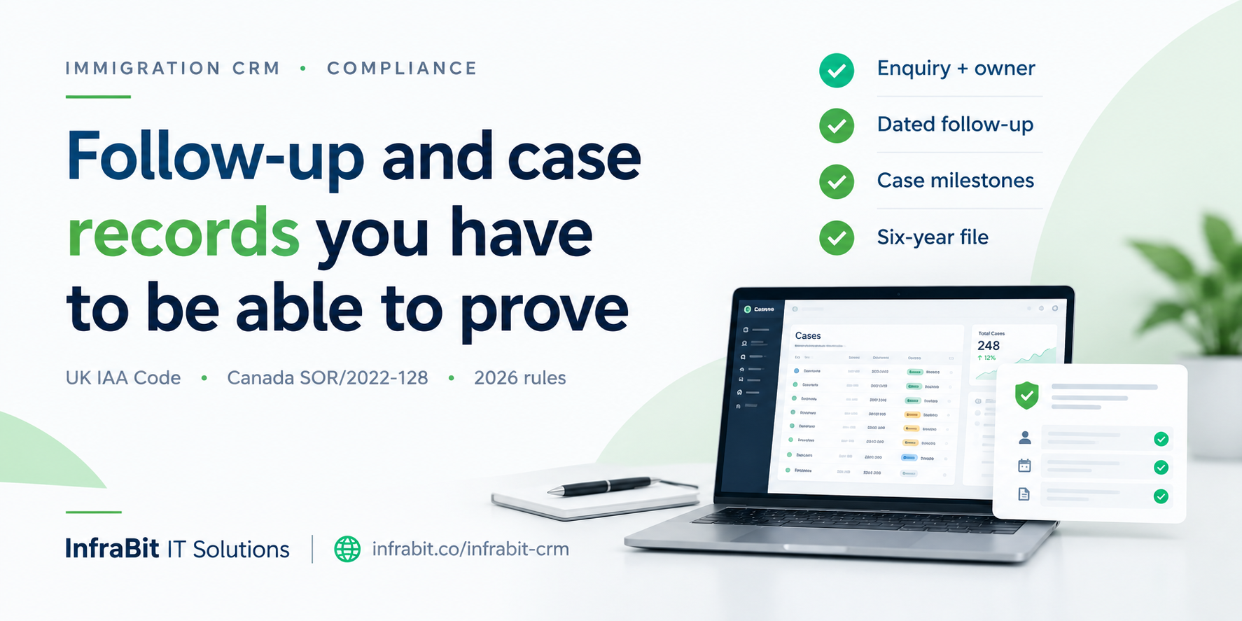 Enquiry Follow-Up and Case Records: What a Professional Immigration Consultant Has to Prove